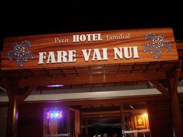 Fare Vai Nui Hotell Tevaitoa Eksteriør bilde